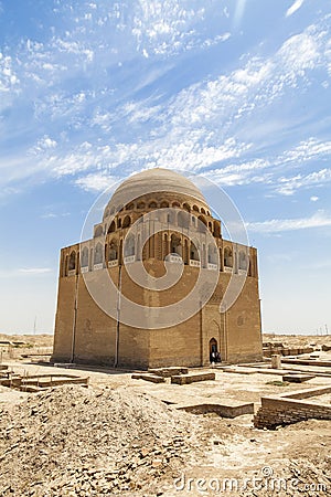 Ancient city of Merv in Turkmenistan Editorial Stock Photo